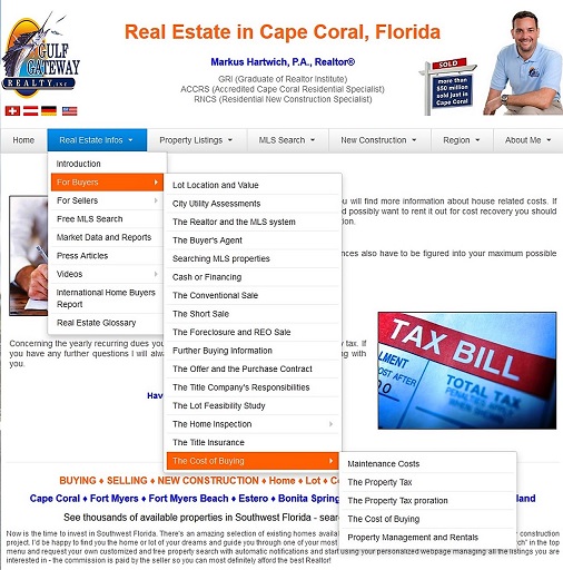 The Cost of buying and owning a property